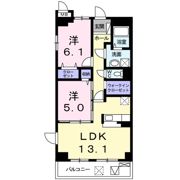 リベラ サンリット カーサの間取り画像