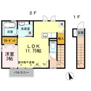 ALPHA（ｱﾙﾌｧ）の間取り画像