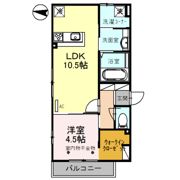 Dimora（ﾃﾞｨﾓｰﾗ）の間取り画像