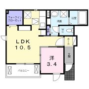 バンブー シューツの間取り画像
