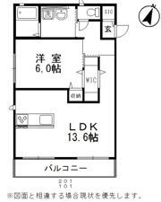 スマートⅢの間取り画像