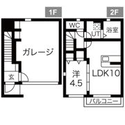 ガレージハウス摩利山の間取り画像