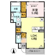 クレール・シャンブルの間取り画像