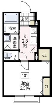 メイ シェノンの間取り画像