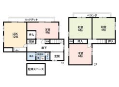 若葉区大草町 せつきハウスの間取り画像