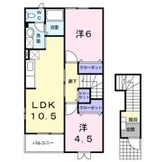 エスポワール・メゾンAの間取り画像