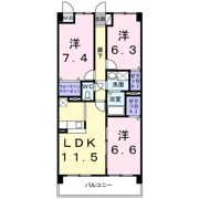 サン ビオラの間取り画像