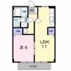ユニハイム月尾Ⅰの間取り画像