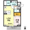 グラナーデ扇Ⅰ Cの間取り画像