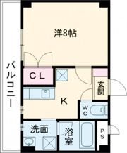 セントラルコート上大川前の間取り画像