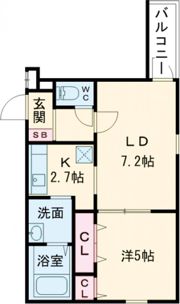 フジパレス堺もずⅡ番館の間取り画像