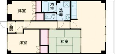 プラティーク英賀保の間取り画像