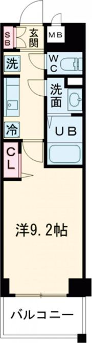 プレサンス神戸セレスティアの間取り画像