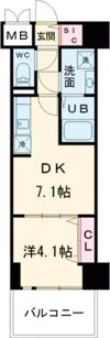 プレサンス神戸セレスティアの間取り画像