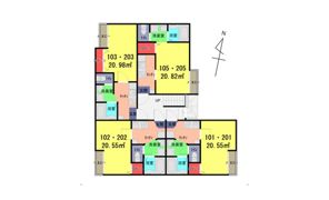 さくら ひなたのsentieroの間取り画像