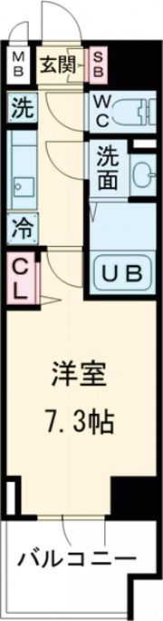 プレサンス神戸セレスティアの間取り画像