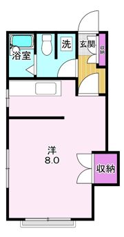 グリーンハイツの間取り画像