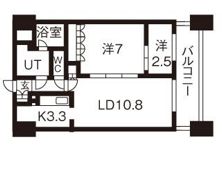 パークアクシス札幌植物園前の間取り画像