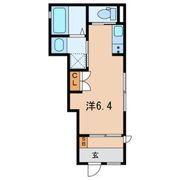 ディアコートB棟の間取り画像