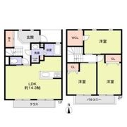カルナ川西池田の間取り画像
