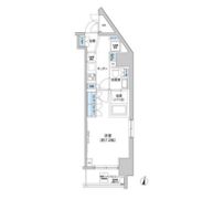 パークキューブ西新宿の間取り画像