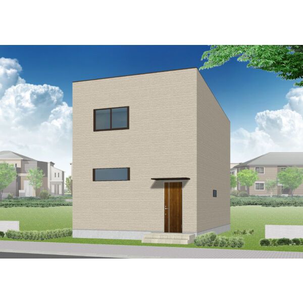 西川町貸家B棟の外観画像