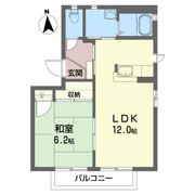 グランドール北町Dの間取り画像