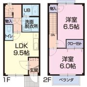 Branche福泉Bの間取り画像