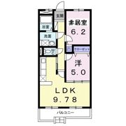 クレセールヴァンブの間取り画像