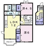 MY．江原Ⅱの間取り画像