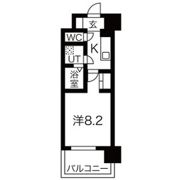 アーバンフラッツ五条堀川の間取り画像