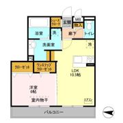 レーヴ Ⅱの間取り画像