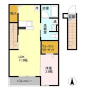 D-Room nakanoの間取り画像