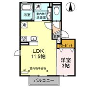 チェレステ Bの間取り画像