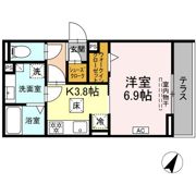 D-avance池端の間取り画像