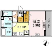 D-avance池端の間取り画像