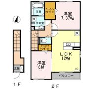 ソレイユの間取り画像