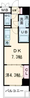 プレサンス神戸セレスティアの間取り画像