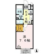 セジュール井原の里 A棟の間取り画像