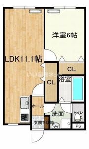 エンブレム梅本の間取り画像