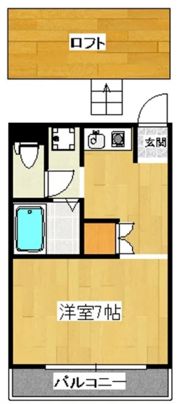 メゾン松島町の間取り画像