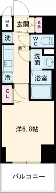 プレサンス神戸セレスティアの間取り画像