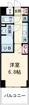 プレサンス神戸セレスティアの間取り画像
