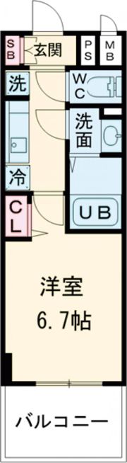 プレサンス神戸セレスティアの間取り画像