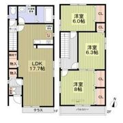 アムールリーフ Aの間取り画像