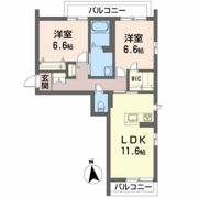 シュエットメゾン壱番館の間取り画像