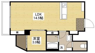 クレスト明治町の間取り画像