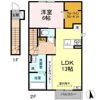 DーROOM大館町の間取り画像