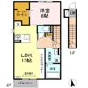 DーROOM大館町の間取り画像