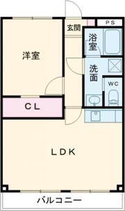 レジデンス15の間取り画像